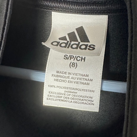 Adidas Boys Track Jackets Full Zip Bundle of 2 Small Athletic Streetwear - Picture 3 of 17